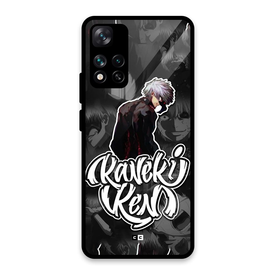 Kaneki Ken Manga Art Glass Back Case for Xiaomi 11i 5G