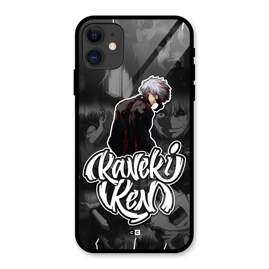 Kaneki Ken Manga Art Glass Back Case for iPhone 11