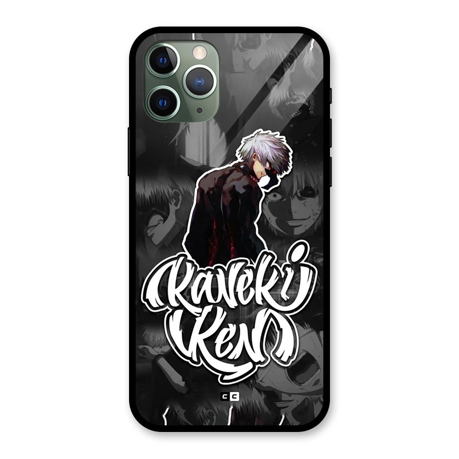 Kaneki Ken Manga Art Glass Back Case for iPhone 11 Pro