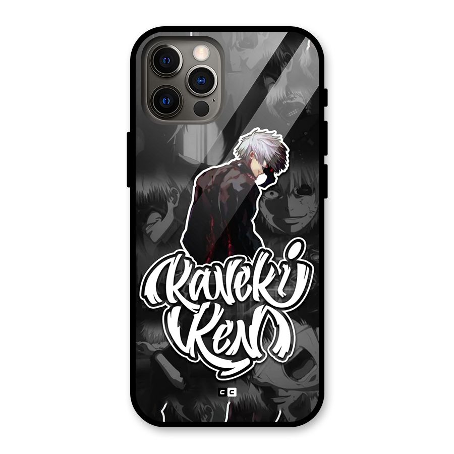 Kaneki Ken Manga Art Glass Back Case for iPhone 12 Pro