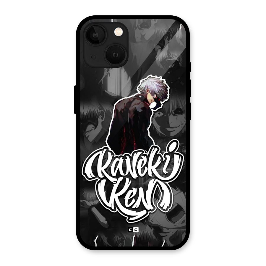 Kaneki Ken Manga Art Glass Back Case for iPhone 13