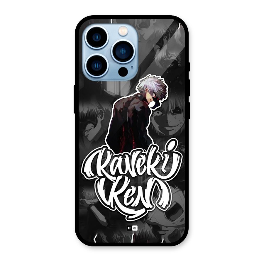 Kaneki Ken Manga Art Glass Back Case for iPhone 13 Pro