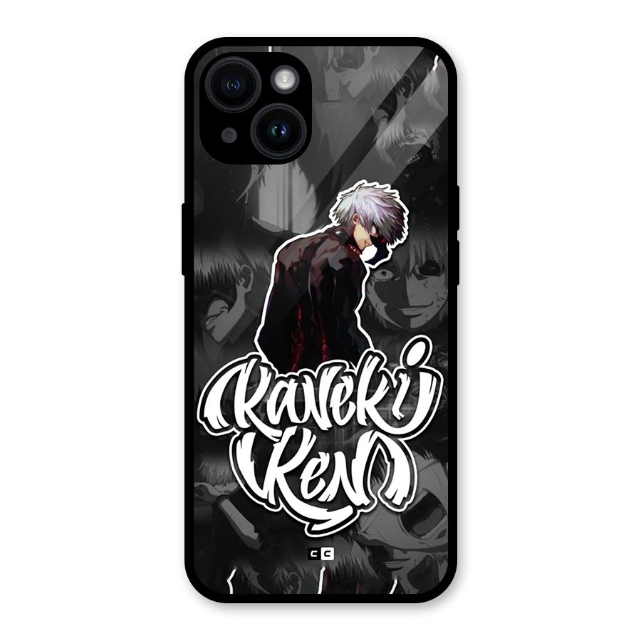 Kaneki Ken Manga Art Glass Back Case for iPhone 14