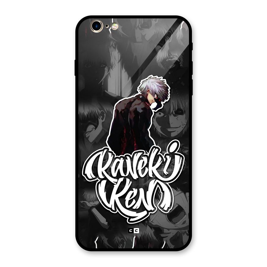 Kaneki Ken Manga Art Glass Back Case for iPhone 6 Plus 6S Plus