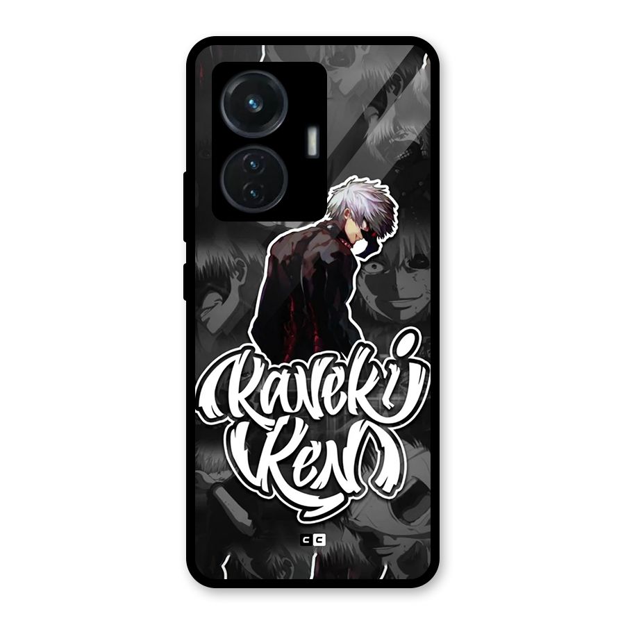 Kaneki Ken Manga Art Glass Back Case for iQOO Z6 44W