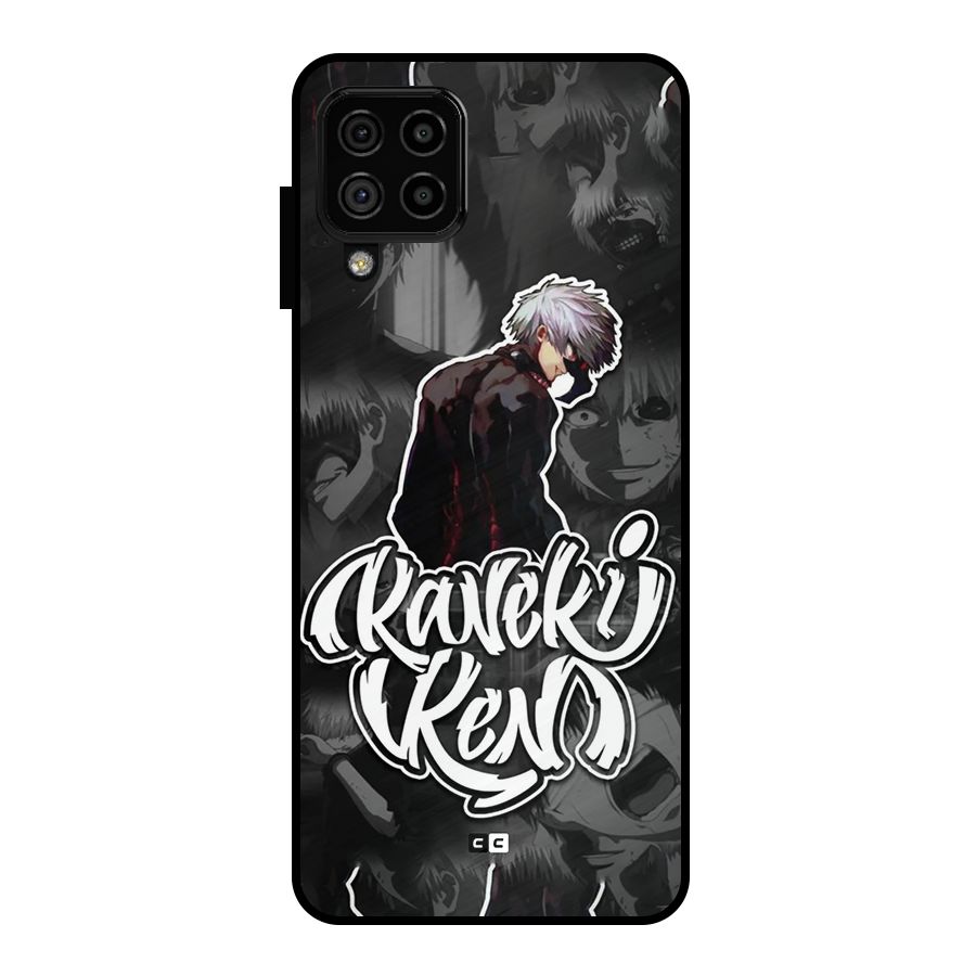 Kaneki Ken Manga Art Metal Back Case for Galaxy A22 4G