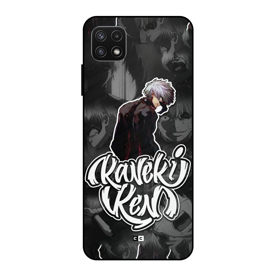 Kaneki Ken Manga Art Metal Back Case for Galaxy A22 5G