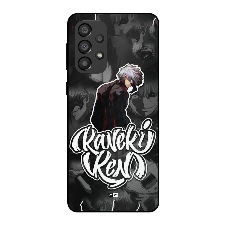 Kaneki Ken Manga Art Metal Back Case for Galaxy A33 5G