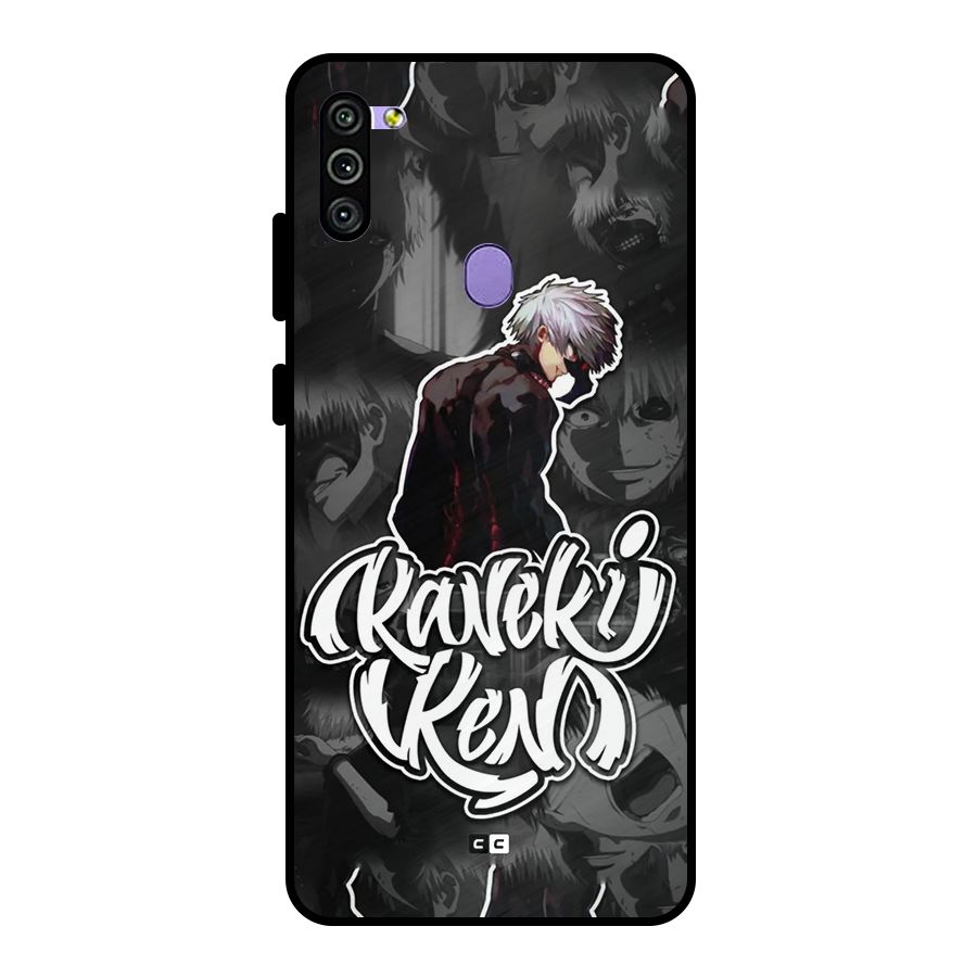 Kaneki Ken Manga Art Metal Back Case for Galaxy M11