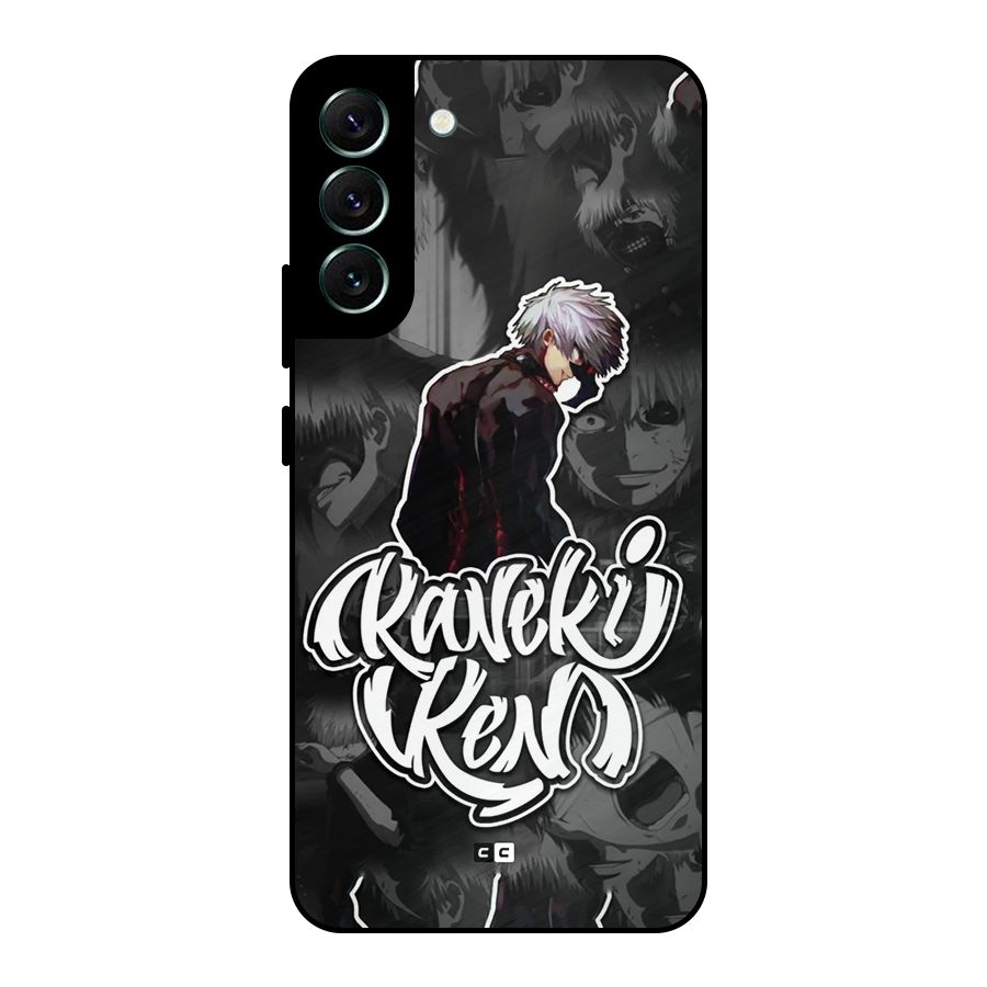 Kaneki Ken Manga Art Metal Back Case for Galaxy S22 Plus 5G