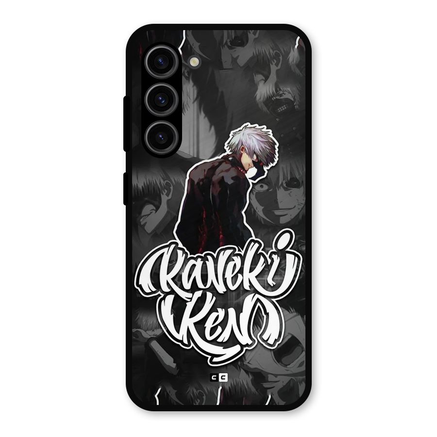 Kaneki Ken Manga Art Metal Back Case for Galaxy S23