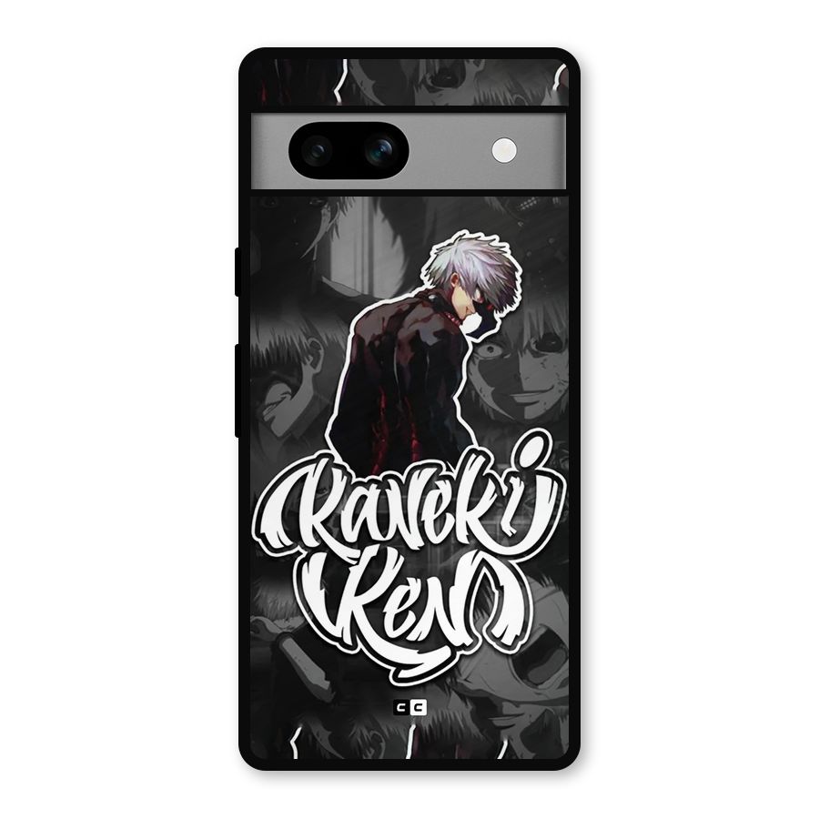 Kaneki Ken Manga Art Metal Back Case for Google Pixel 7a