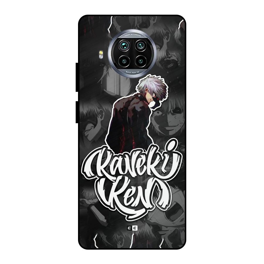 Kaneki Ken Manga Art Metal Back Case for Mi 10i