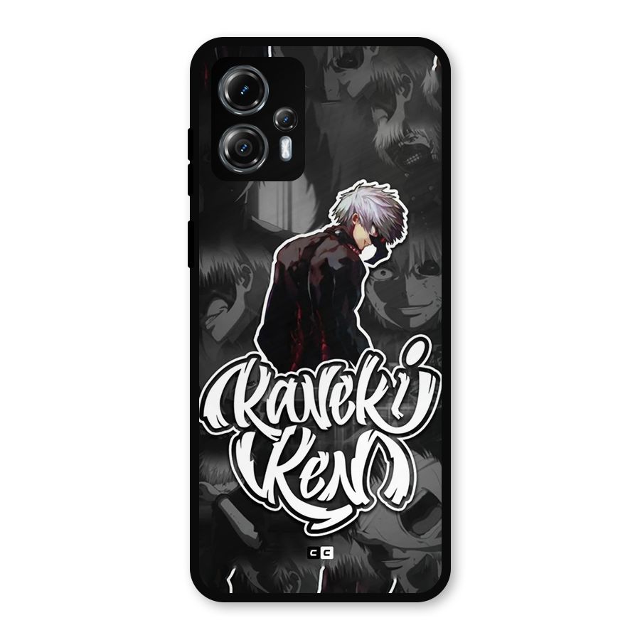 Kaneki Ken Manga Art Metal Back Case for Moto G13