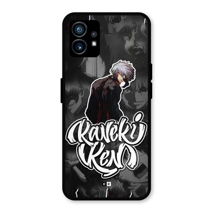 Kaneki Ken Manga Art Metal Back Case for Nothing Phone 1