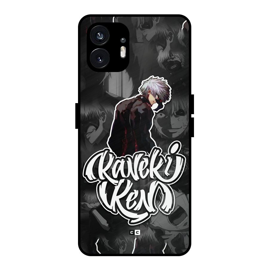 Kaneki Ken Manga Art Metal Back Case for Nothing Phone 2