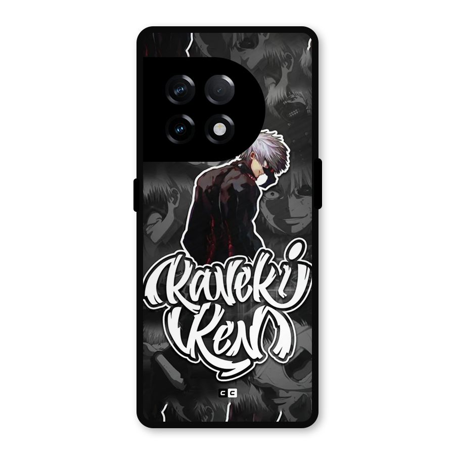 Kaneki Ken Manga Art Metal Back Case for OnePlus 11R