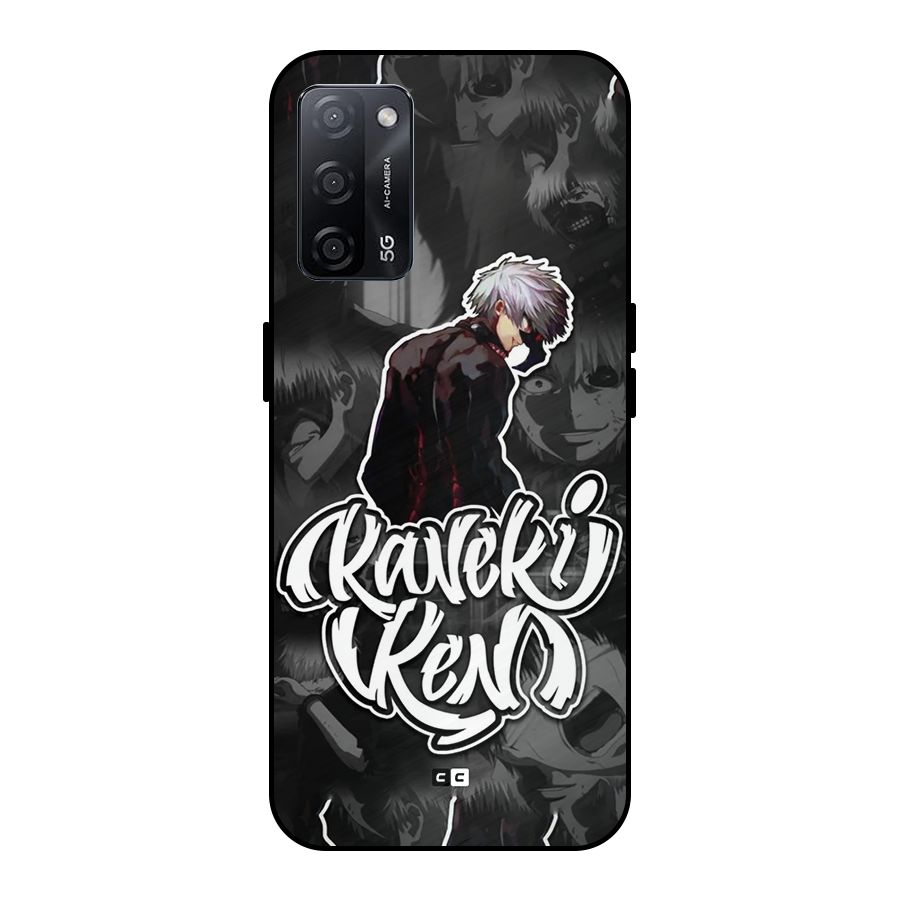 Kaneki Ken Manga Art Metal Back Case for Oppo A53s 5G