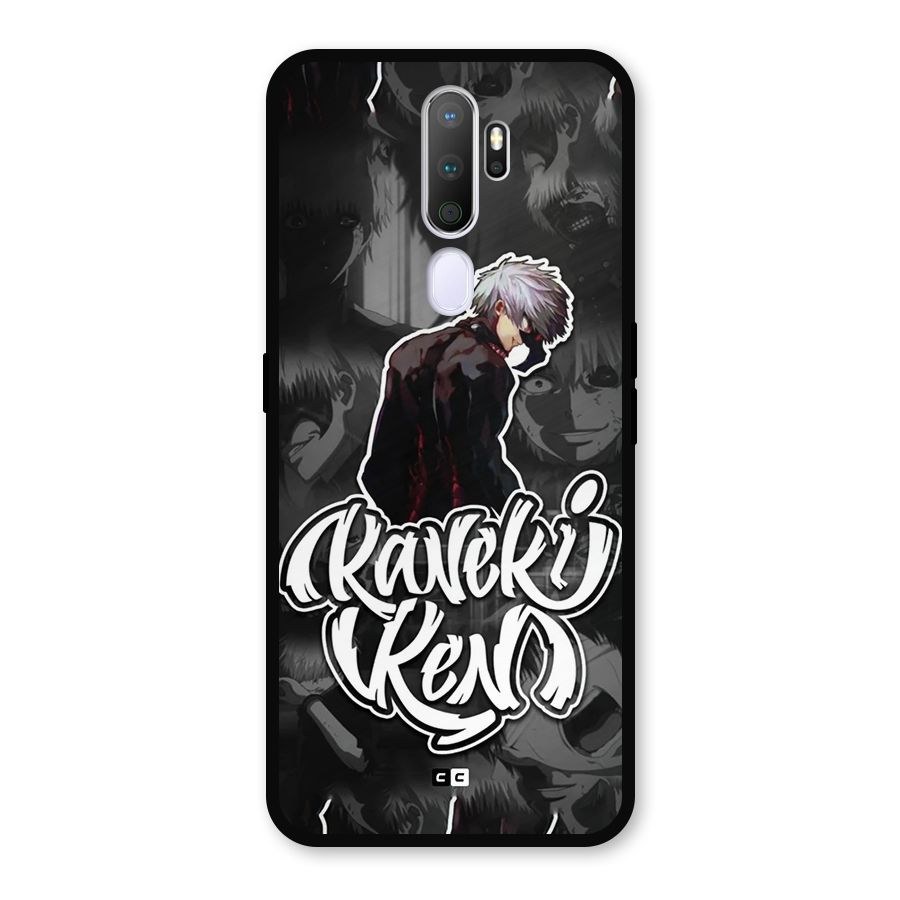 Kaneki Ken Manga Art Metal Back Case for Oppo A9 (2020)