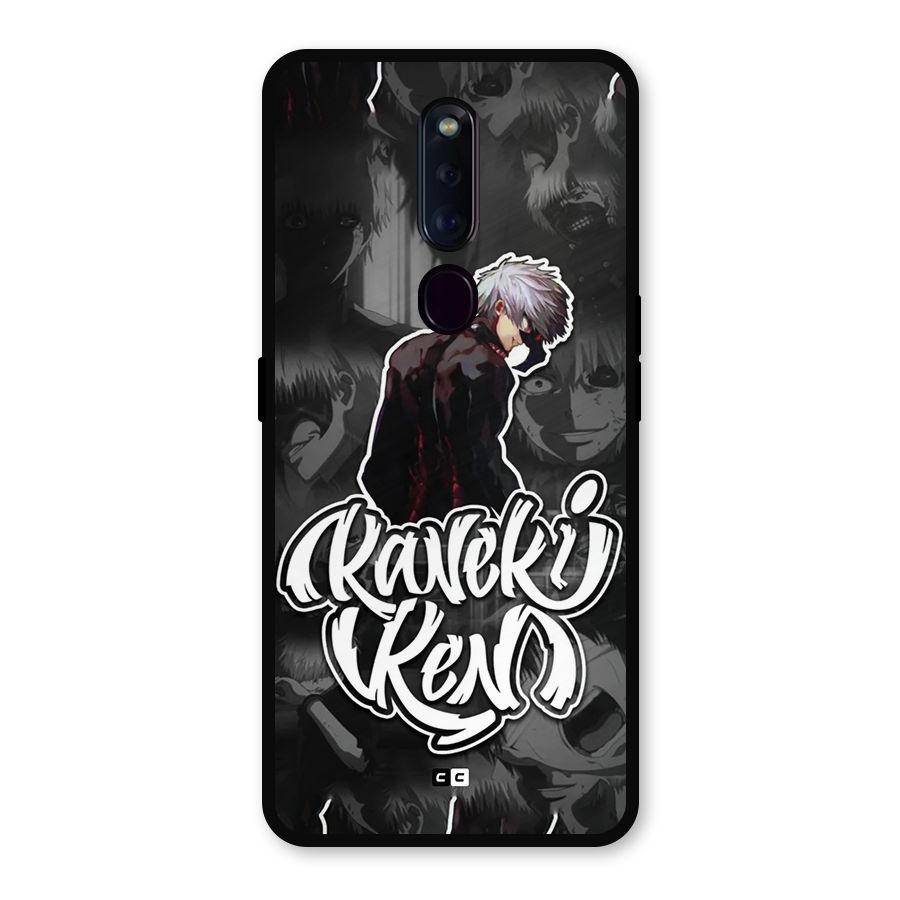 Kaneki Ken Manga Art Metal Back Case for Oppo F11 Pro