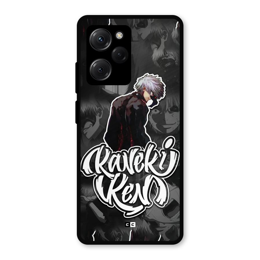 Kaneki Ken Manga Art Metal Back Case for Poco X5 Pro