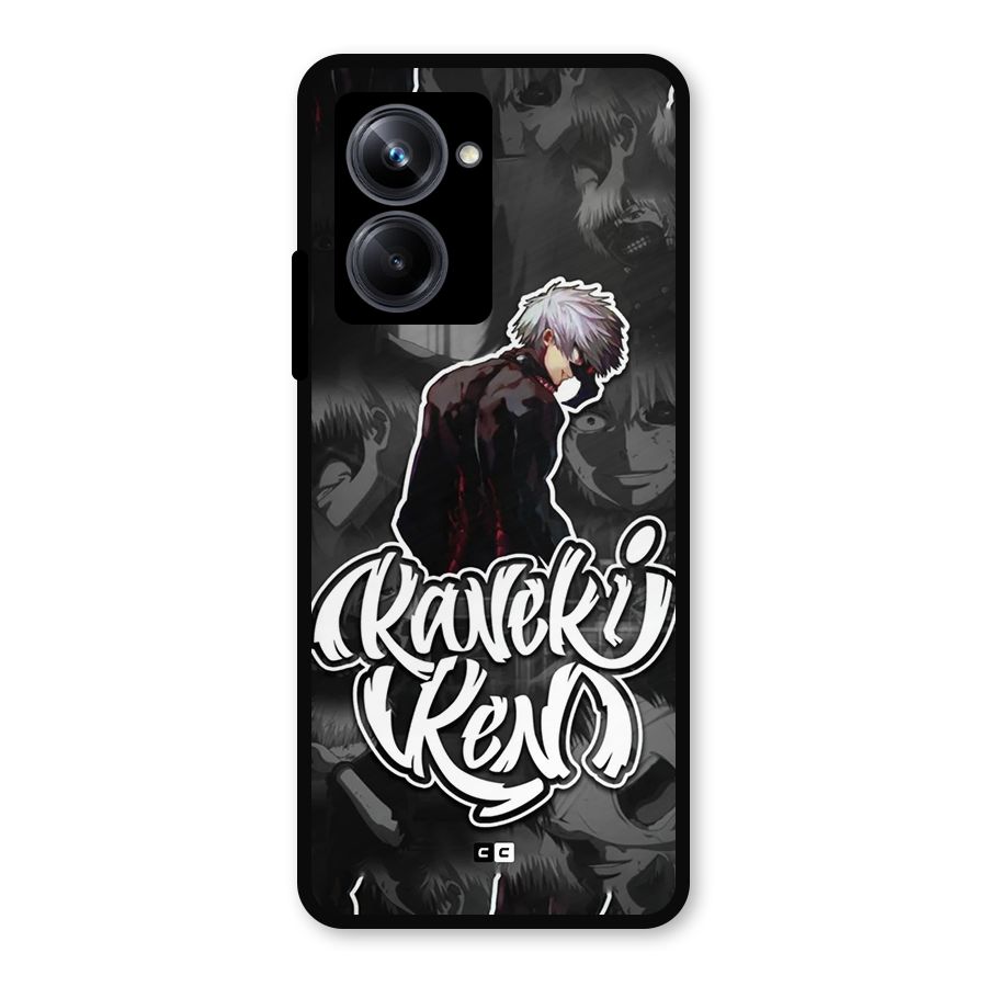 Kaneki Ken Manga Art Metal Back Case for Realme 10 Pro