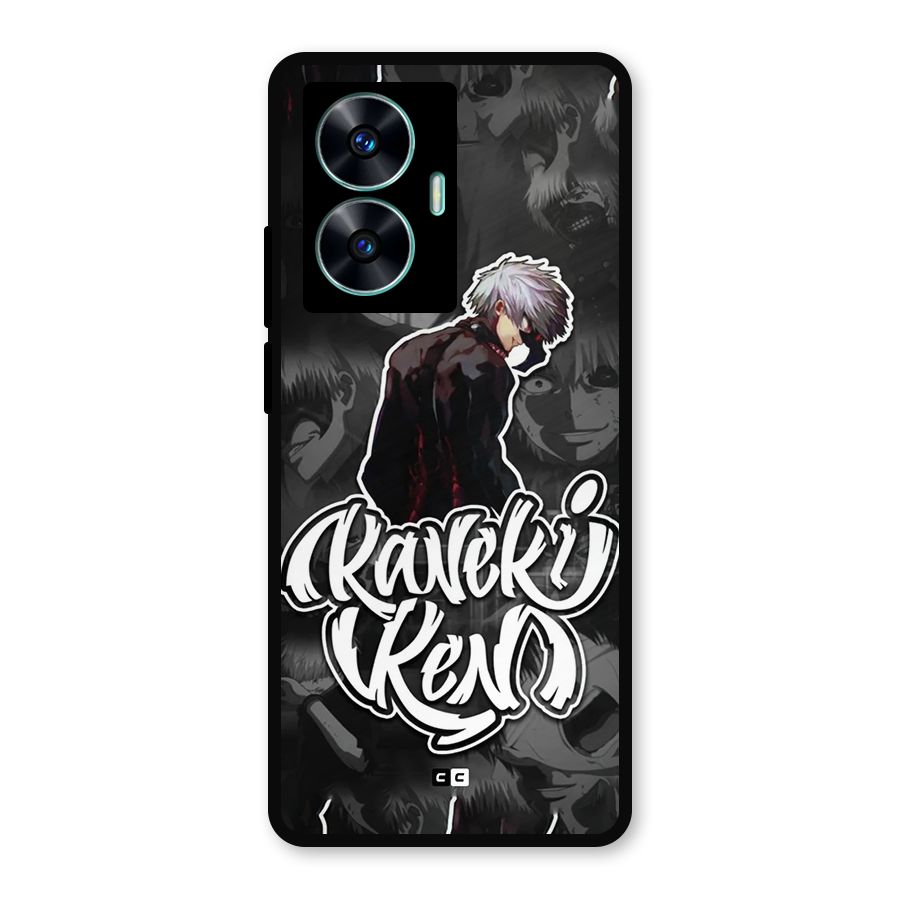 Kaneki Ken Manga Art Metal Back Case for Realme Narzo N55