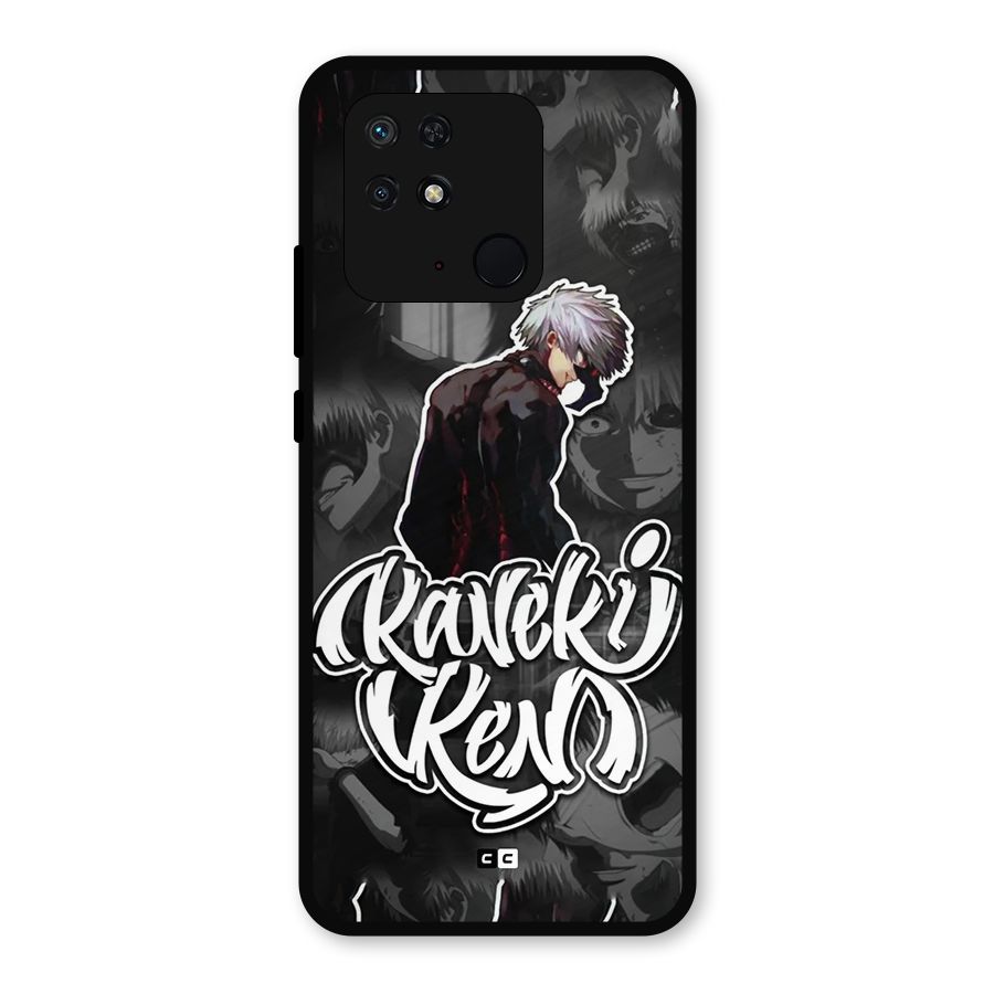 Kaneki Ken Manga Art Metal Back Case for Redmi 10