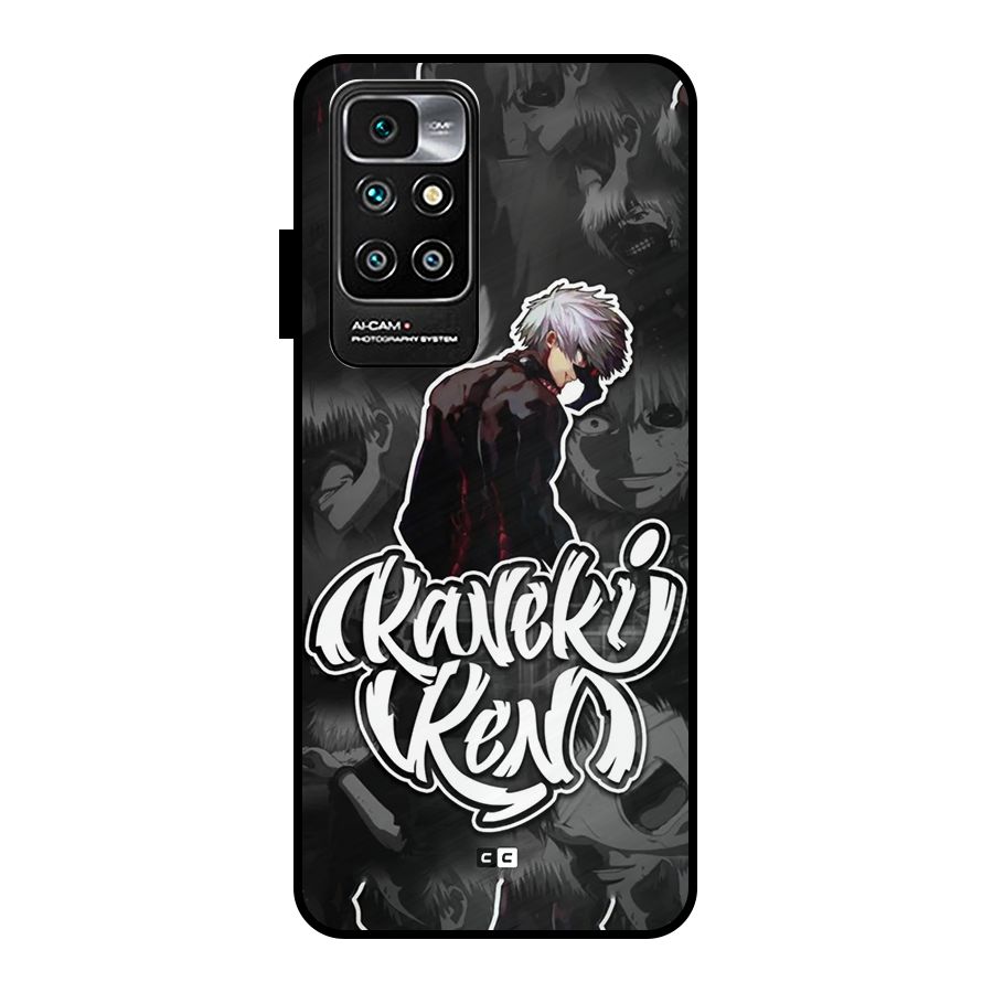 Kaneki Ken Manga Art Metal Back Case for Redmi 10 Prime