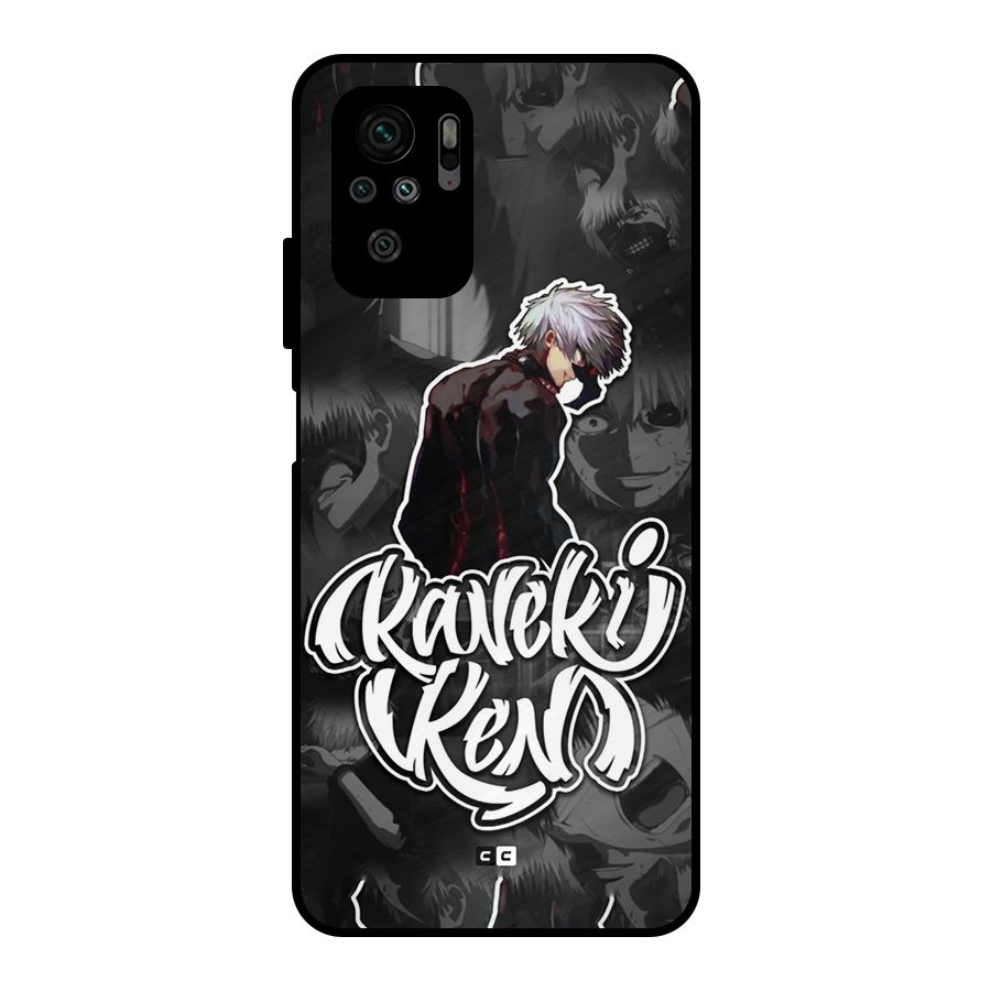 Kaneki Ken Manga Art Metal Back Case for Redmi Note 10S