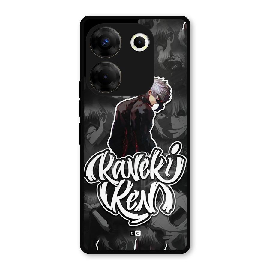 Kaneki Ken Manga Art Metal Back Case for Tecno Camon 20 Pro