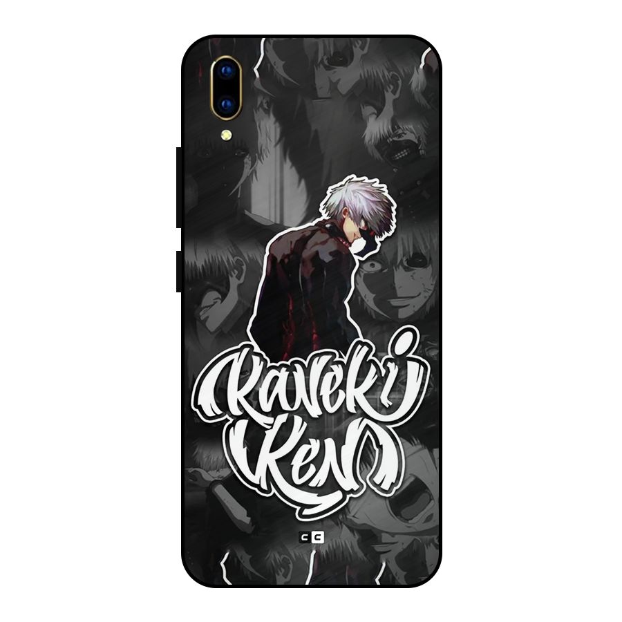 Kaneki Ken Manga Art Metal Back Case for Vivo V11 Pro