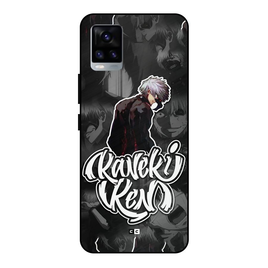 Kaneki Ken Manga Art Metal Back Case for Vivo V20