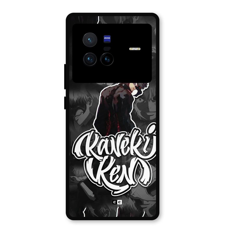 Kaneki Ken Manga Art Metal Back Case for Vivo X80