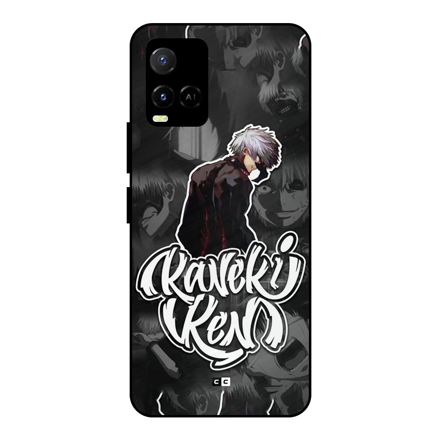 Kaneki Ken Manga Art Metal Back Case for Vivo Y21