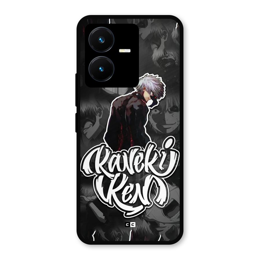 Kaneki Ken Manga Art Metal Back Case for Vivo Y22
