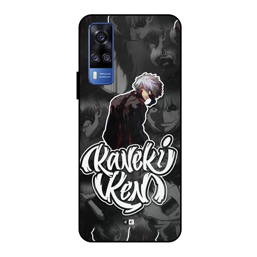 Kaneki Ken Manga Art Metal Back Case for Vivo Y51
