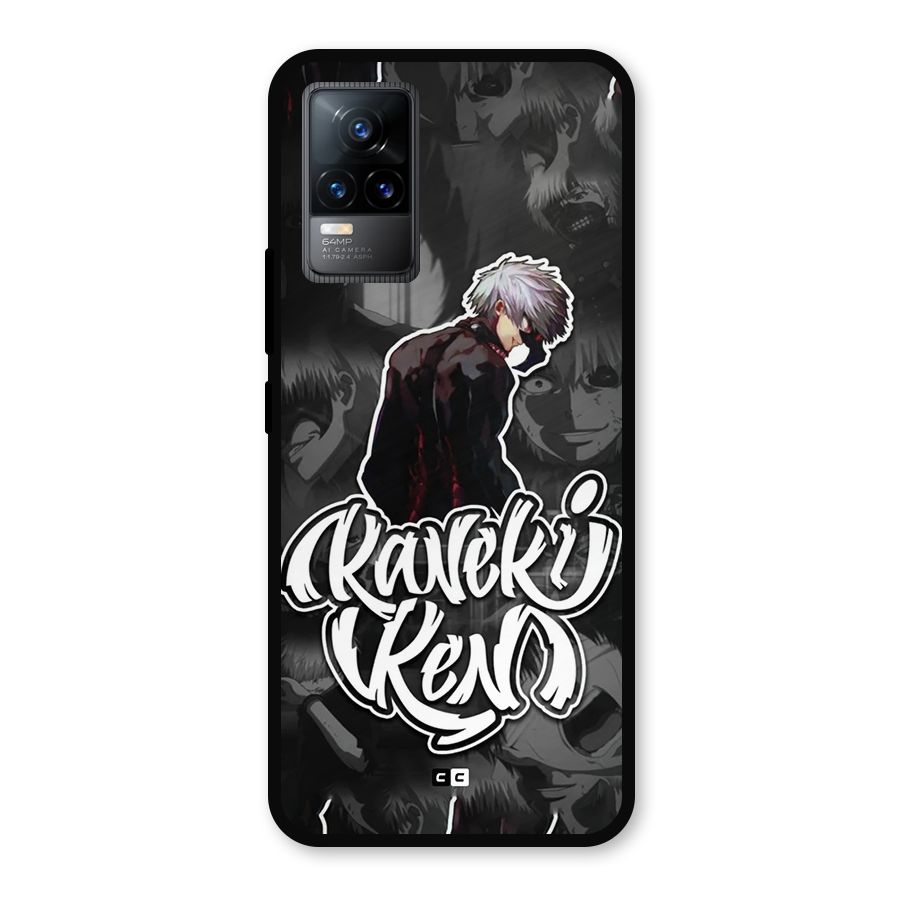Kaneki Ken Manga Art Metal Back Case for Vivo Y73
