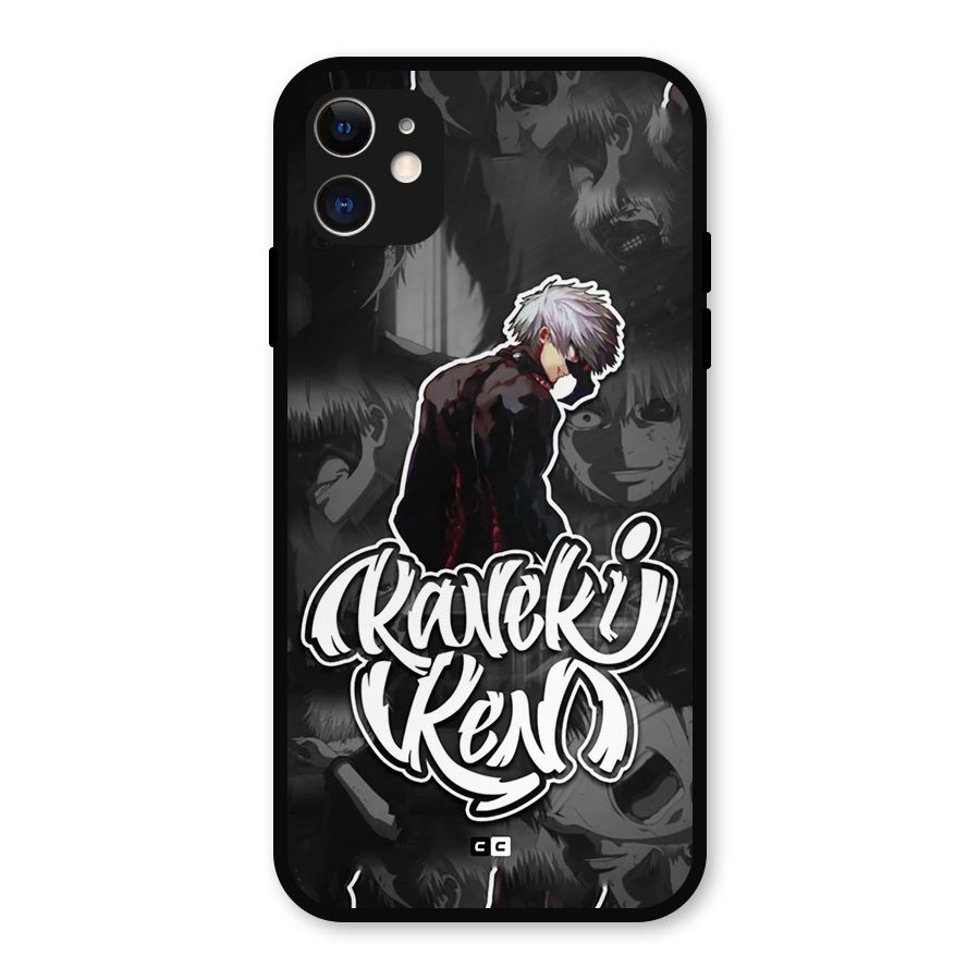Kaneki Ken Manga Art Metal Back Case for iPhone 11
