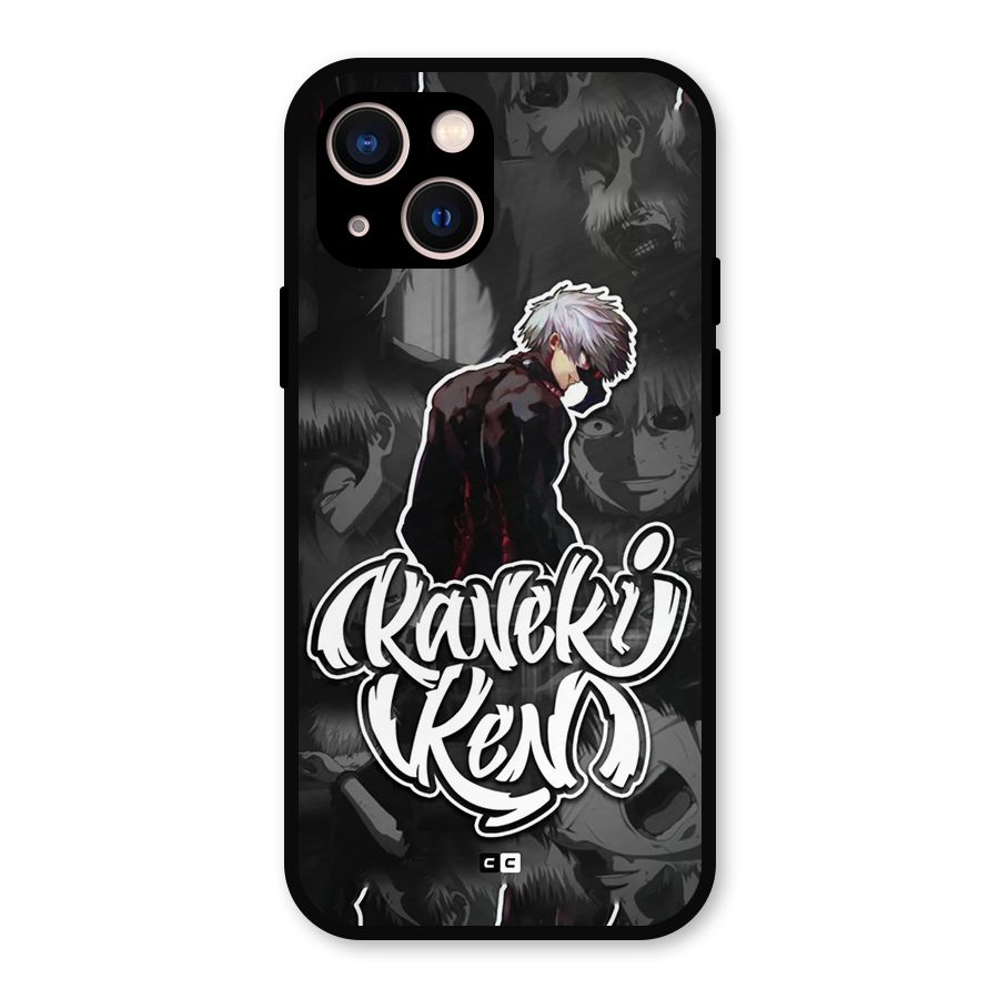 Kaneki Ken Manga Art Metal Back Case for iPhone 13