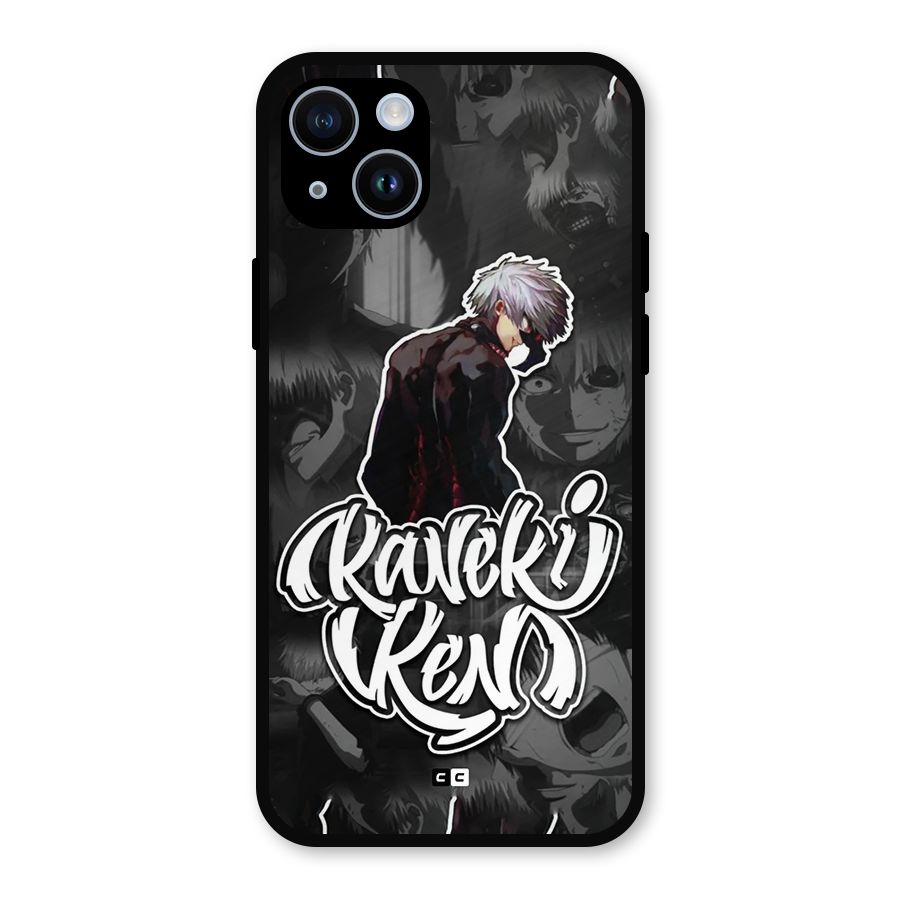 Kaneki Ken Manga Art Metal Back Case for iPhone 14