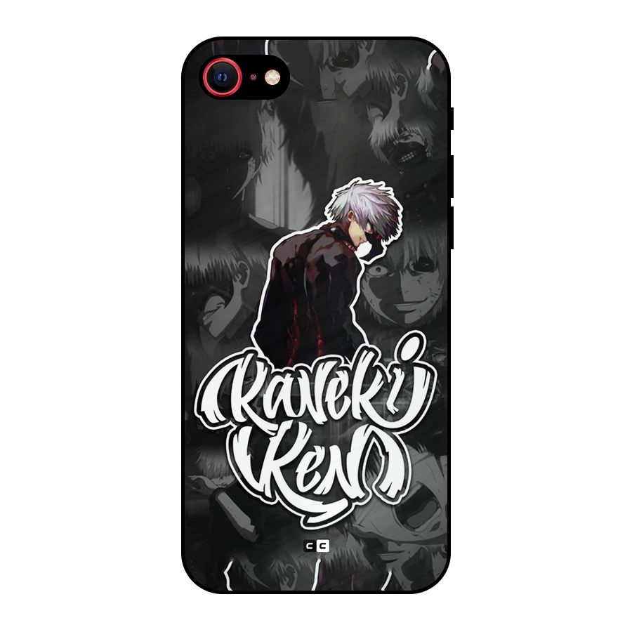 Kaneki Ken Manga Art Metal Back Case for iPhone 8