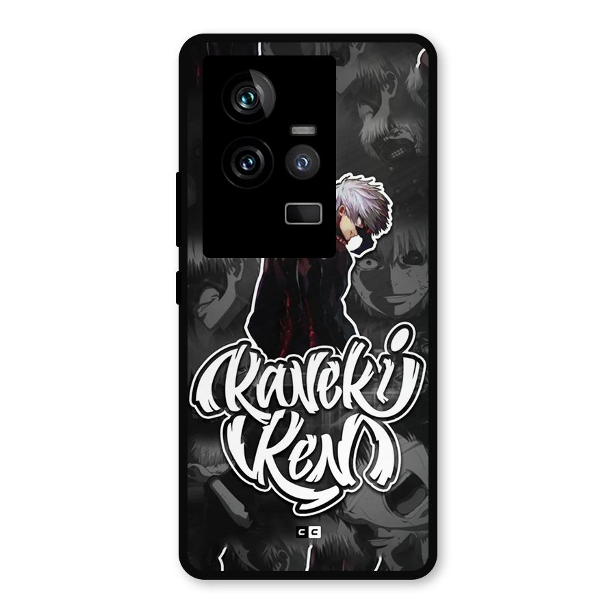 Kaneki Ken Manga Art Metal Back Case for iQOO 11 5G
