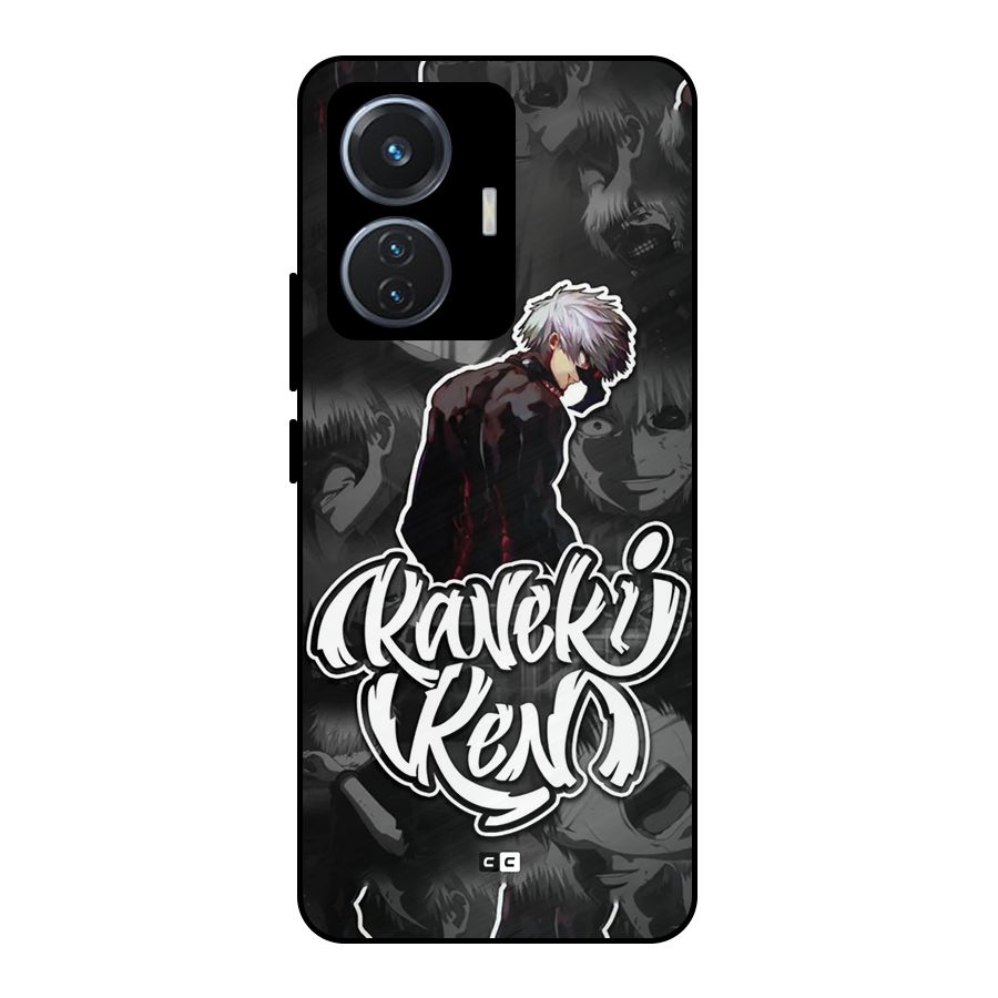 Kaneki Ken Manga Art Metal Back Case for iQOO Z6 44W