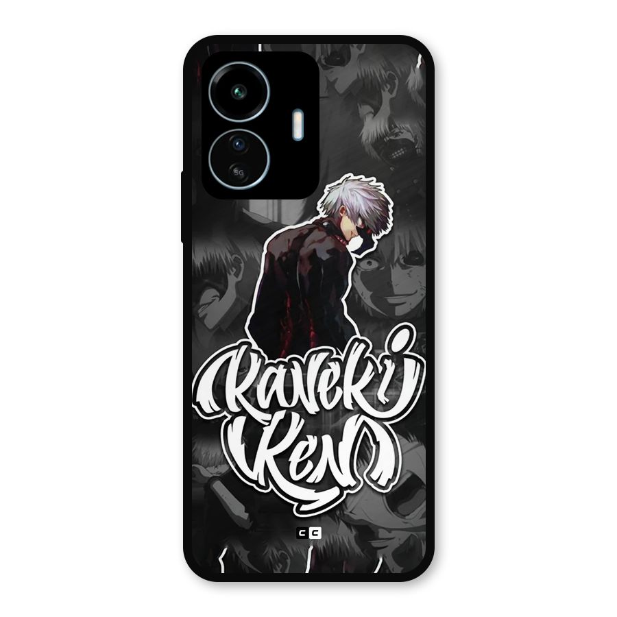 Kaneki Ken Manga Art Metal Back Case for vivo iQOO Z6 Lite 5G
