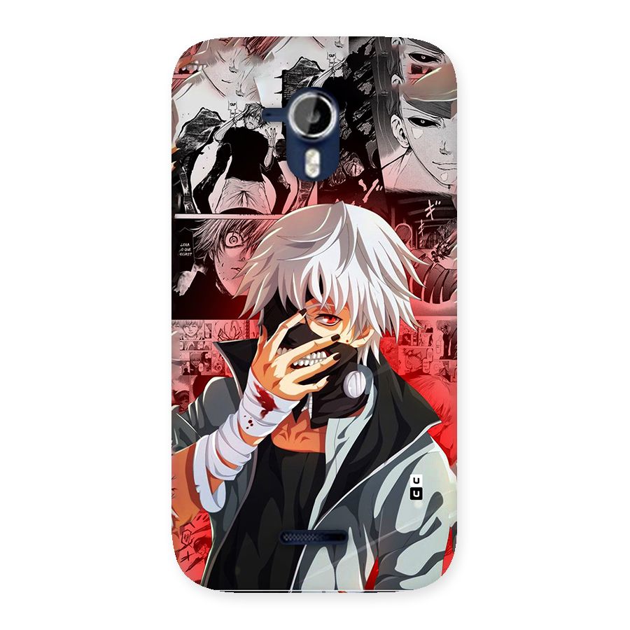 Kaneki Ken Manga Style Back Case for Canvas Magnus A117