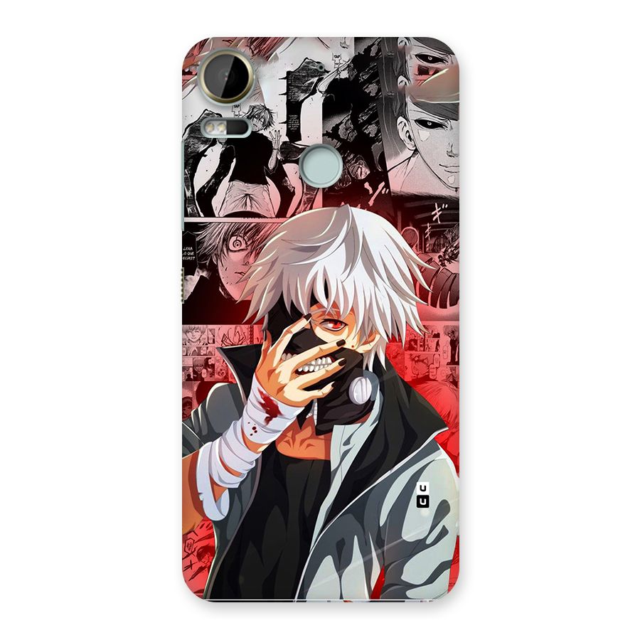 Kaneki Ken Manga Style Back Case for Desire 10 Pro