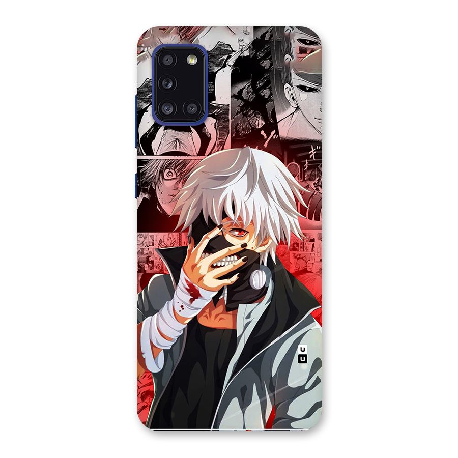 Kaneki Ken Manga Style Back Case for Galaxy A31