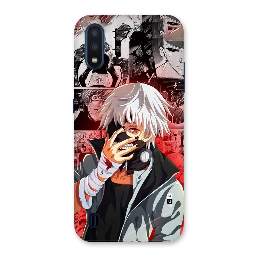 Kaneki Ken Manga Style Back Case for Galaxy M01