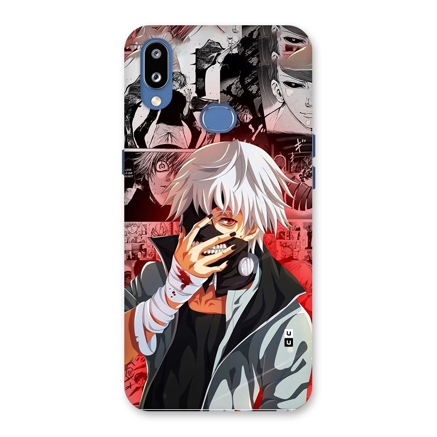 Kaneki Ken Manga Style Back Case for Galaxy M01s